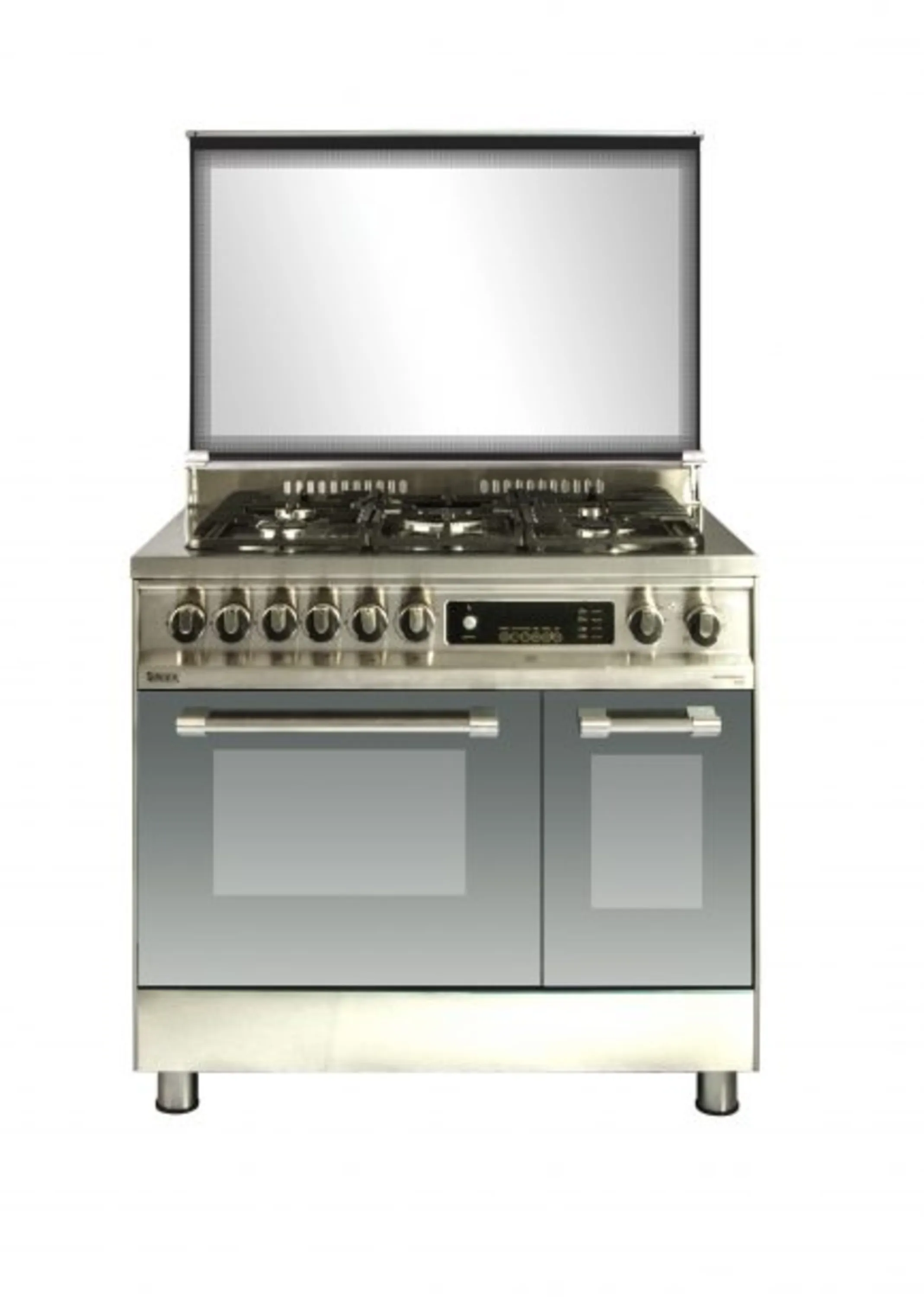 اجاق گاز 5شعله دوفر سینجر  SG-2F S نقره ا ی